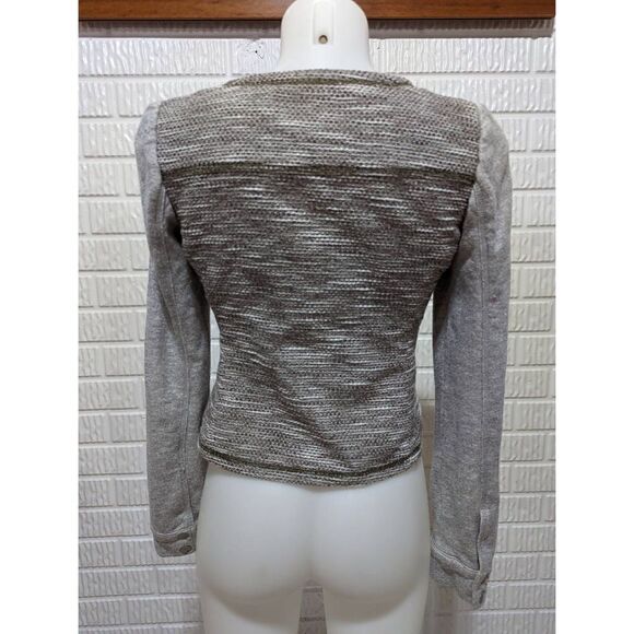 Hinge asymmetrical jacket size XS in taupe/brown and gray - Picture 2 of 5